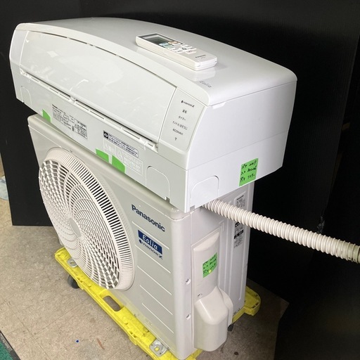 パナソニック2019年2.2KW6畳取付込、保証付
