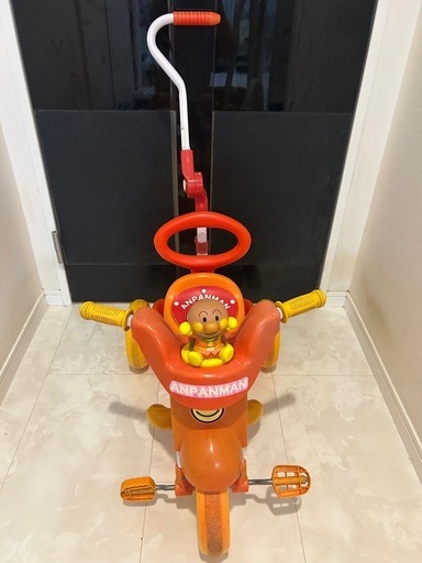 ?アンパンマン三輪車❗️