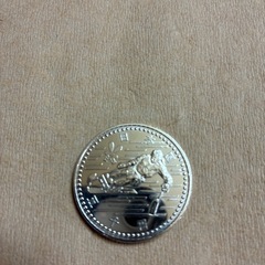 極美品　長野オリンピック記念　スキー　5,000円銀貨幣　プルーフ硬貨の画像