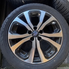 美品　SUBARU フォレスター SK9 Premium 純正 ホイール　スタッドレス4本セットの画像