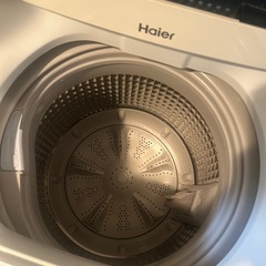 （予約確定
）ハイアー　洗濯機　5.5kgの画像