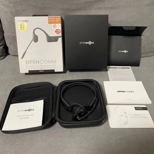 AFTERSHOKZ OPENCOMMの骨伝導イヤホン