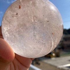 クリアクォーツ　ガーデンクォーツ　水晶　クリスタル　スフィア🔮の画像