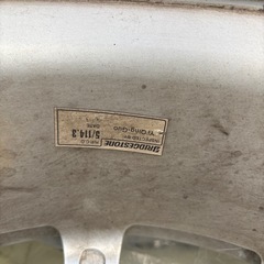 17インチ スタッドレスタイヤ4本セット
の画像