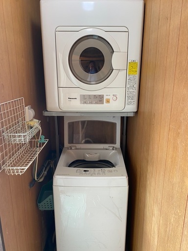 洗濯機、乾燥機セット