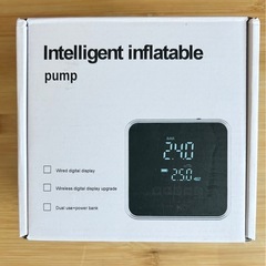自転車 空気入れ 電動空気入れ 30秒高速充填 6000mAh大容量 自動停止 5モード切替 タイヤ空気圧検知 エアポンプの画像