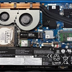 ノートパソコン Lenovo L340 Gaming Windows11 25H2 CPU i7-9750H GTX1050 メモリDDR4 16GB SSD480GB+SSHD1TBの画像