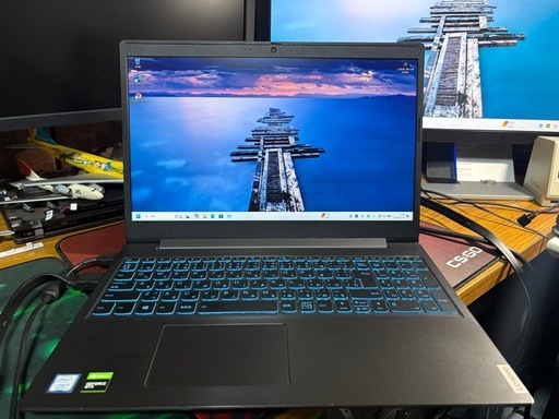 ノートパソコン Lenovo L340 Gaming Windows11 25H2 CPU i7-9750H GTX1050 メモリDDR4 16GB SSD480GB+SSHD1TB