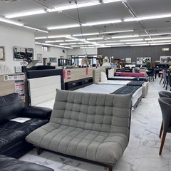 🛋️✨中古美品❗️カウチソファ（GRY）の画像