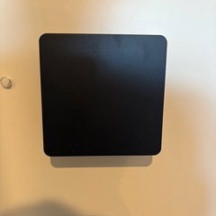 【マグネット付き】壁掛けキー｜無機質ブラック／玄関収納に◎の画像