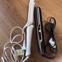 ヘアカーラー、ヘアストレートナーの画像