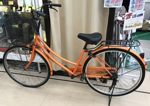 ⭐︎ドリーム2号館⭐︎ジモティー割引 中古自転車/PINOTEE/26インチ/オレンジ