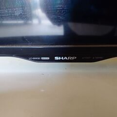 SHARPーAQUOSー55インチ ジャンクの画像