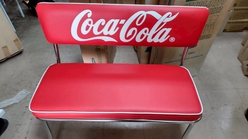 【新品】コカコーラ　ベンチシート