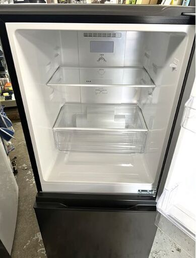 135L 2022年製 2ドア冷蔵庫 AQUA アクア AQR-14N シルバー 130Lクラス ☆札幌市 白石店
