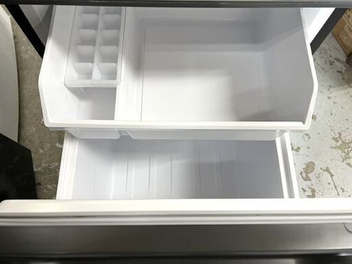 135L 2022年製 2ドア冷蔵庫 AQUA アクア AQR-14N シルバー 130Lクラス ☆札幌市 白石店