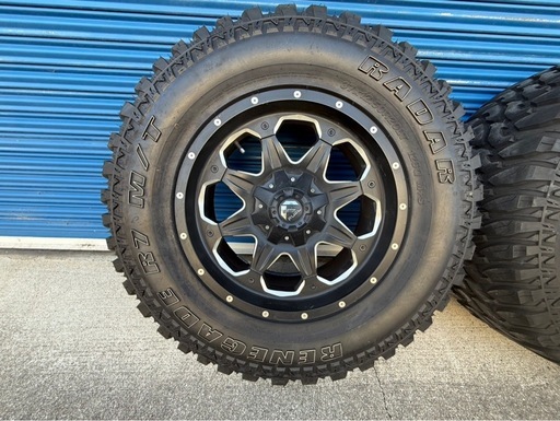 FUEL OFF ROAD     20インチ　ホイールセット　5本セット