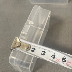 透明プラスチックケース 8個セットの画像