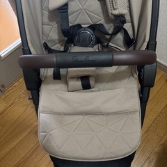 シルバークロス　CLIC コンパクトベビーカー　レインカバー付きの画像