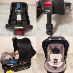 【再投稿】エアキャリー対応チャイルドシート&ベビーカーの画像