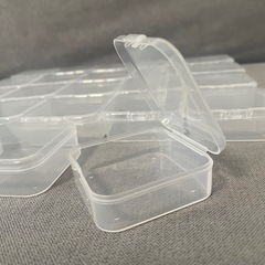 透明プラスチックケース 23個セット の画像