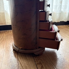 アンティークジュエリーケースの画像