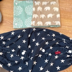 エルゴ アダプト 濃いグレーヨダレカバーの画像