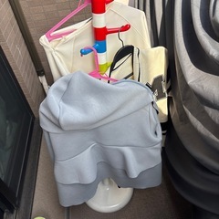 難あり！IKEA イケア　カラフル　クローキグ ポールハンガー　ハンガー掛けの画像