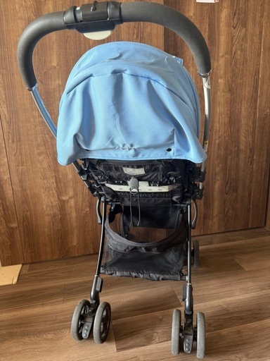 Aprica  アップリカ　AB型　ベビーカー　ブルー