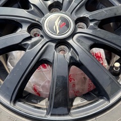 145／80R13アルミホイールタイヤ　4本セットの画像