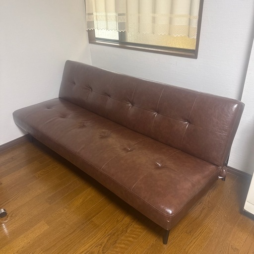 ソファーベッド3人用美品