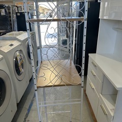 配達可【レンジ台】クリーニング済み【管理番号11402】金の画像