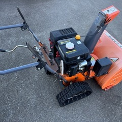 バイソン 中古除雪機 下取り機 エンジン始動OKの画像