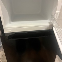 　　　冷蔵庫　　黒　2ドア　８７ℓの画像