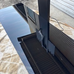 スピーカー付き テレビスタンド 壁寄せ ホームシアターシステム の画像