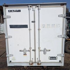 ♪千葉SQ04♪物置♪コンテナ♪鍵付♪バイクガレージとして♪アルミ箱♪の画像