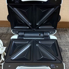 ドウシシャ  DMS-02 マルチホットサンドメーカー 3枚プレート ワッフル おにぎり の画像