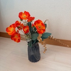 花瓶&花のセット【結婚式のウェルカムスペースやお家の装飾に！】の画像