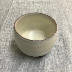 橘吉 白萩釉  お茶呑茶碗 ５客セットの画像