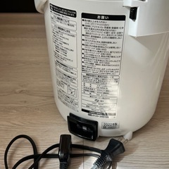 空気清浄機と加湿器のセットの画像