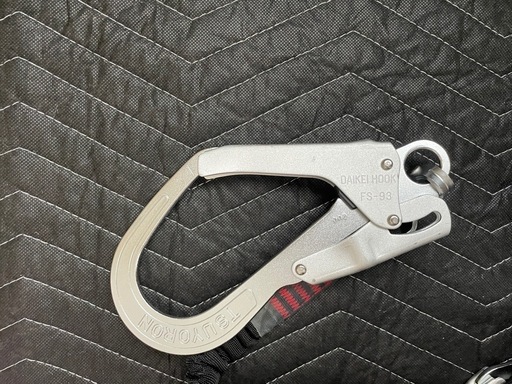 ハーネス フルハーネス ランヤード付き ブルー　藤井　電工　TSUYORON