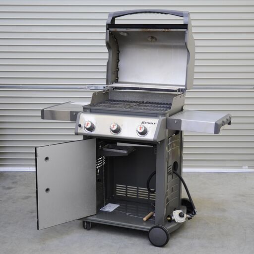 【ヤ取終了3/8】≪zyt2794ジ≫ weber/ウェーバー ガスグリル SPILIT E-310 LPガス用 現状品 ガスコンロ/