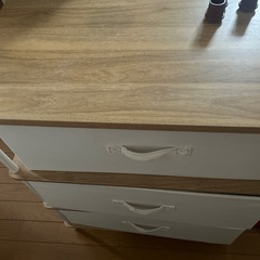 ニトリ　3段ラックの画像