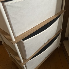 ニトリ　3段ラックの画像