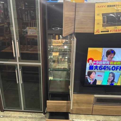 【破格】壁面テレビボード！