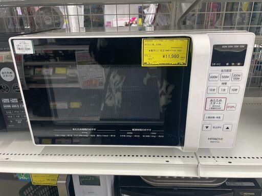 【ジャングルジャングル滋賀草津店】ジモティ来店特価‼ 電子レンジ 日立 HMR-FT183 2022 J-2602117