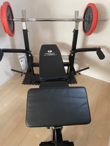 ベンチプレス台　トレーニングベンチ　マルチ