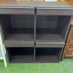 収納家具　物置　カラーボックス　棚　収納ケースの画像