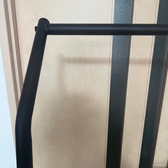 ハンガーラック　黒　　の画像