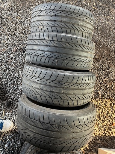 245/40R18 GOODYEAR グッドイヤー EAGLE 4本セット 中古 走行少なめ 溝あり